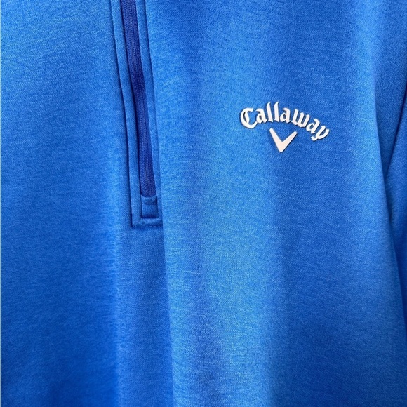 Callaway 1/4 Zip Golf Pullover in Blue Size Small - Picture 5 of 8